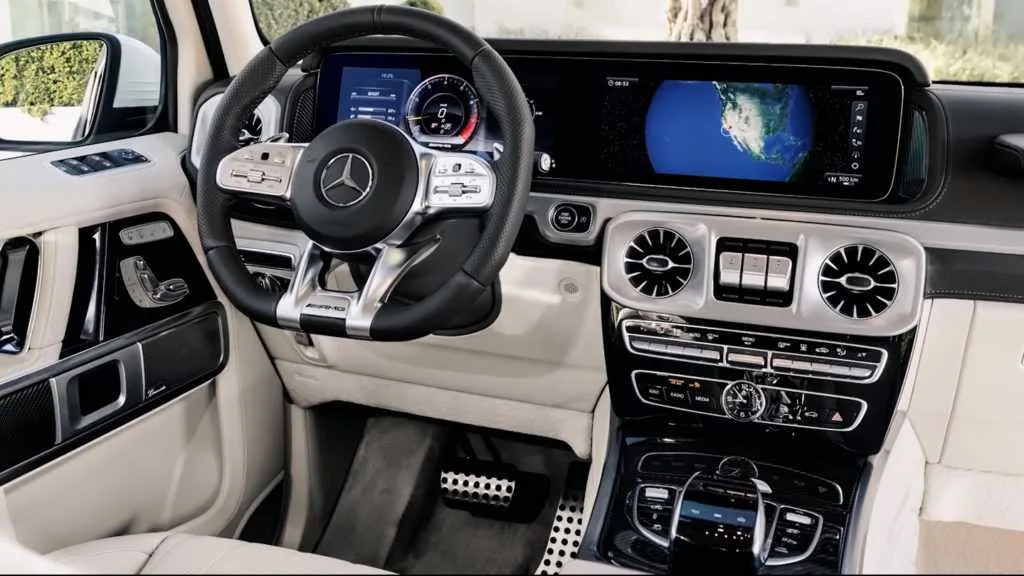 Illustration for the article "Review of the new Mercedes-Benz G63 AMG 2018"