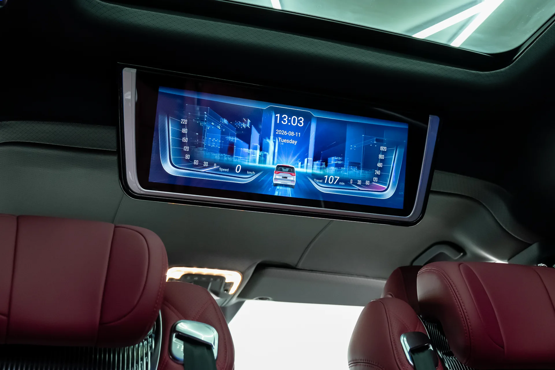 Mercedes-Benz V 300 d 4MATIC extralang Crystal Edition Bordo by Franken Autodesign · Nahezu unbenutzt · 20 km · Erstzulassung 2026 · 16