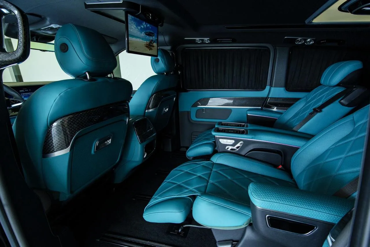 Mercedes-Benz V 300 d 4MATIC extralang Premium Tiffany by Franken Autodesign · Neuzustand · 20 km · Fahrgastraum mit 6 Sitzplätzen · 21