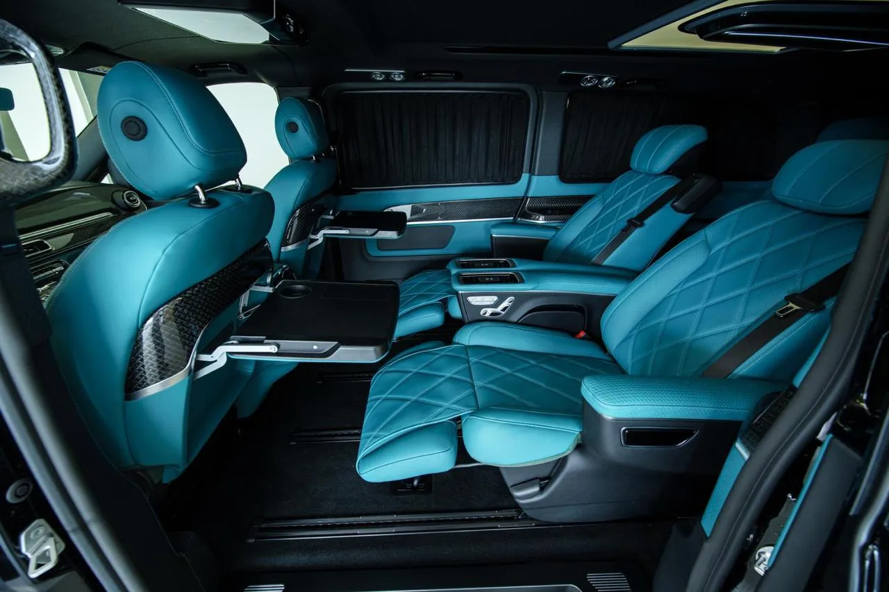 Mercedes-Benz V 300 d 4MATIC extralang Premium Tiffany by Franken Autodesign · Neuzustand · 20 km · Fahrgastraum mit 6 Sitzplätzen · 23