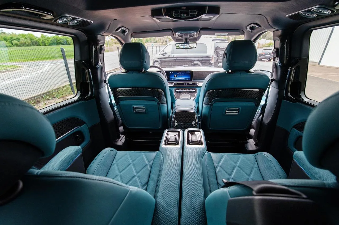 Mercedes-Benz V 300 d 4MATIC extralang Premium Tiffany by Franken Autodesign · Neuzustand · 20 km · Fahrgastraum mit 6 Sitzplätzen · 25