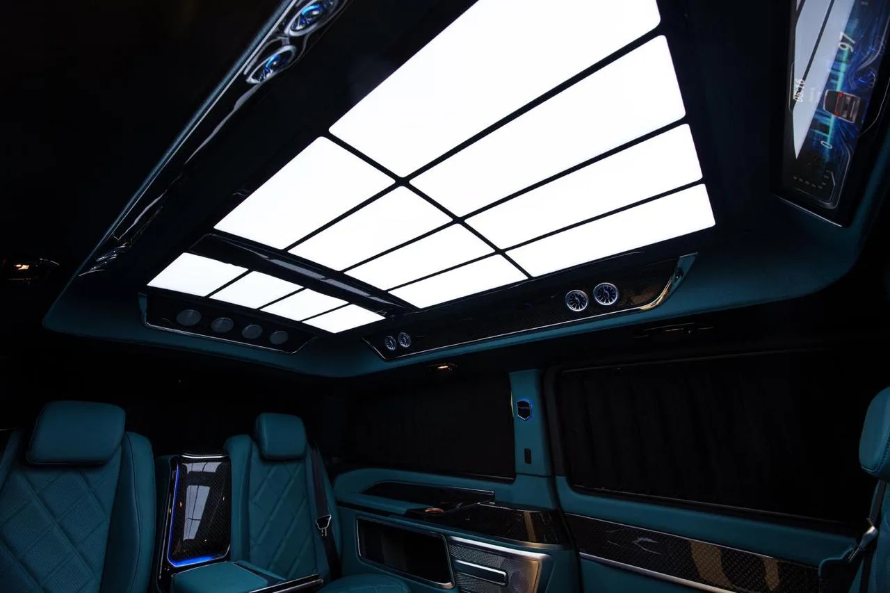 Mercedes-Benz V 300 d 4MATIC extralang Royal Lux Tiffany by Franken Autodesign · VIP-Lounge mit 4 Sitzplätzen · Erhöhtes Dach · Neuzustand · 20 km · 13