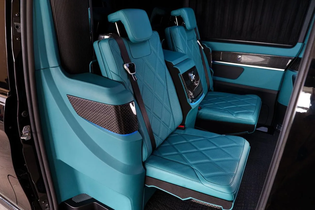 Mercedes-Benz V 300 d 4MATIC extralang Royal Lux Tiffany by Franken Autodesign · VIP-Lounge mit 4 Sitzplätzen · Erhöhtes Dach · Neuzustand · 20 km · 20